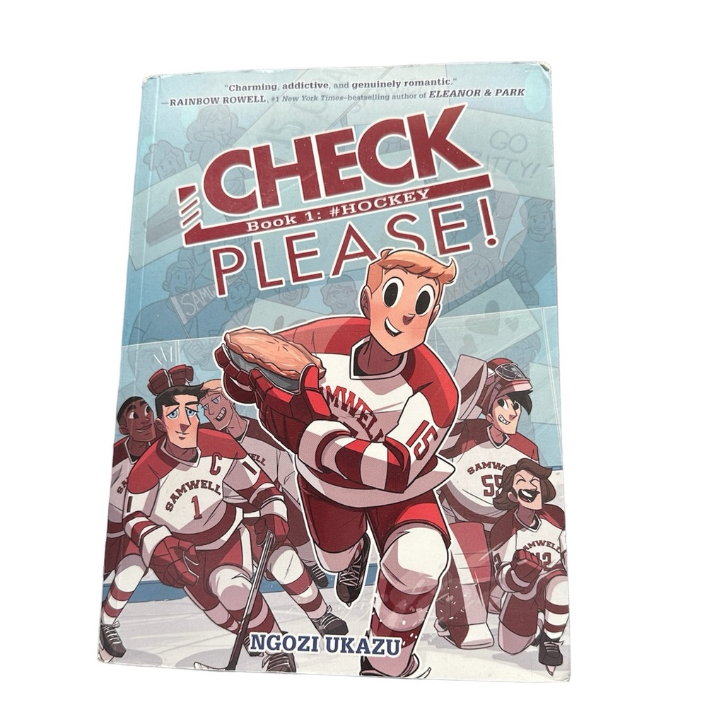 Check, Please! Graphic Novel – Hockey, EUC